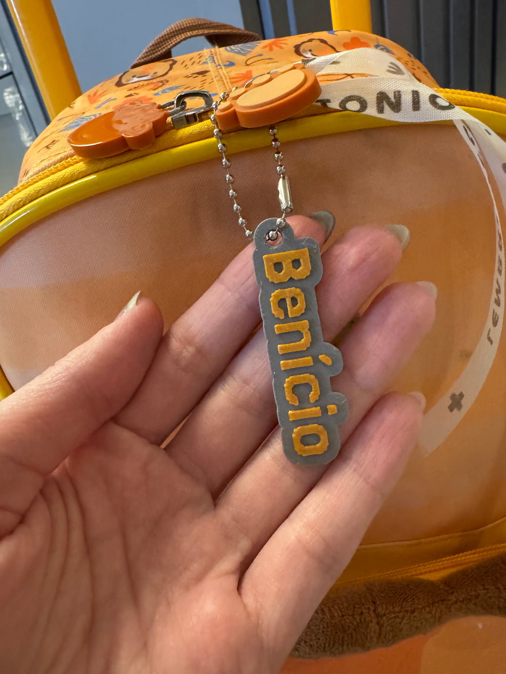 Chaveiro com nome