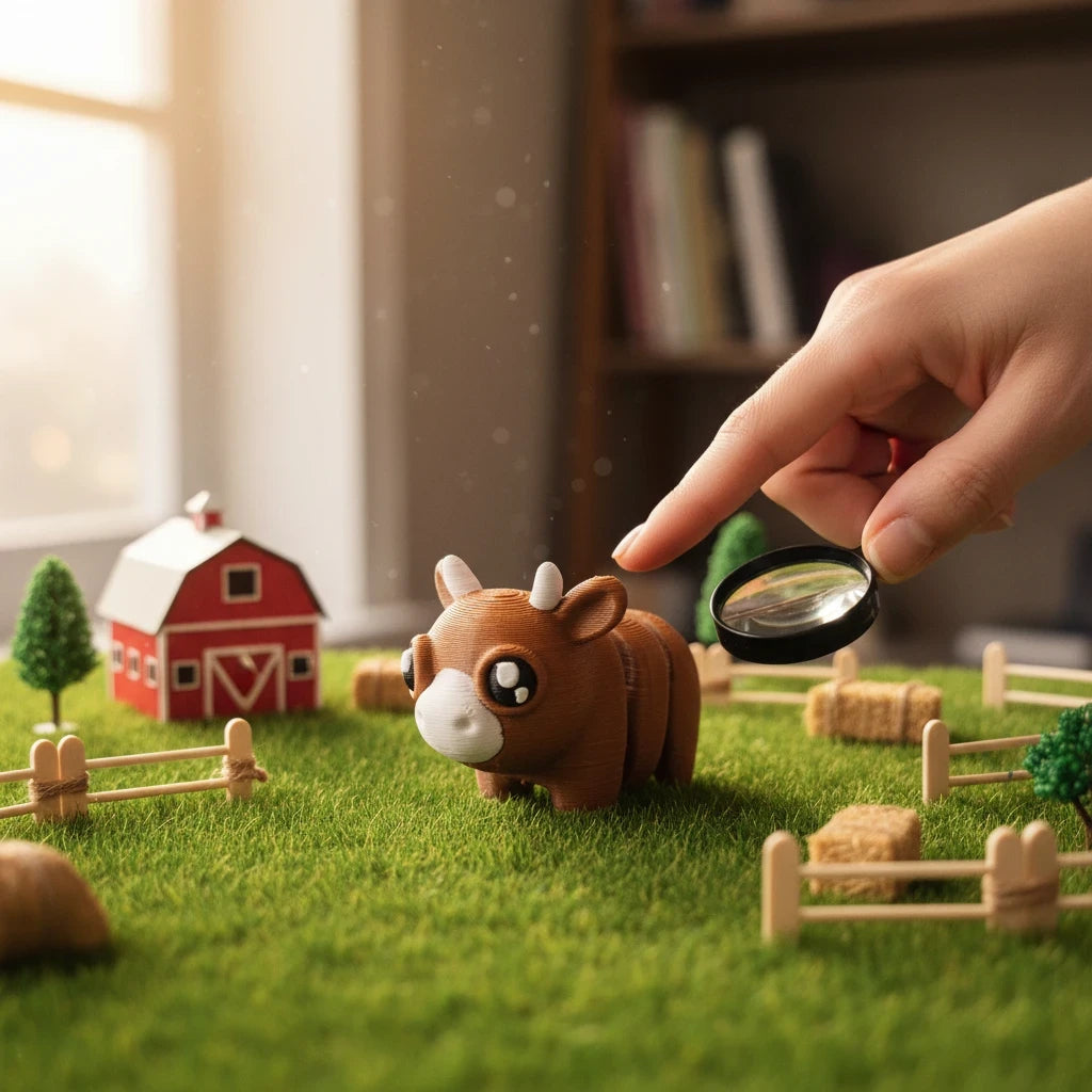 Coleção de Miniaturas Articuladas de Animais