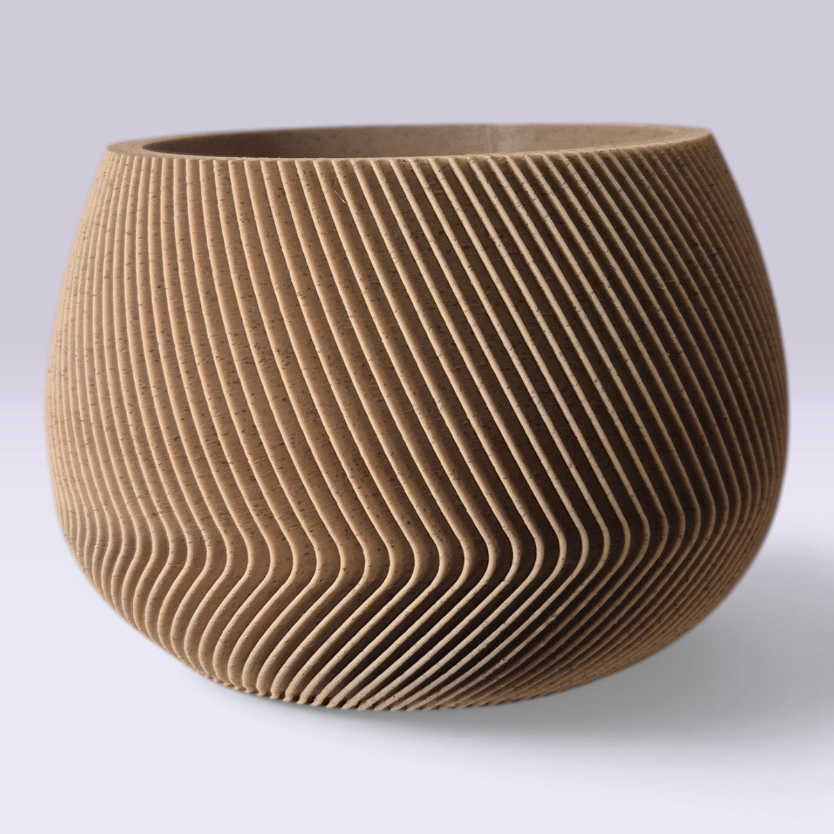 Vaso Facetado Moderno