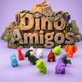 Kit com 11 Mini Dinossauros 3D