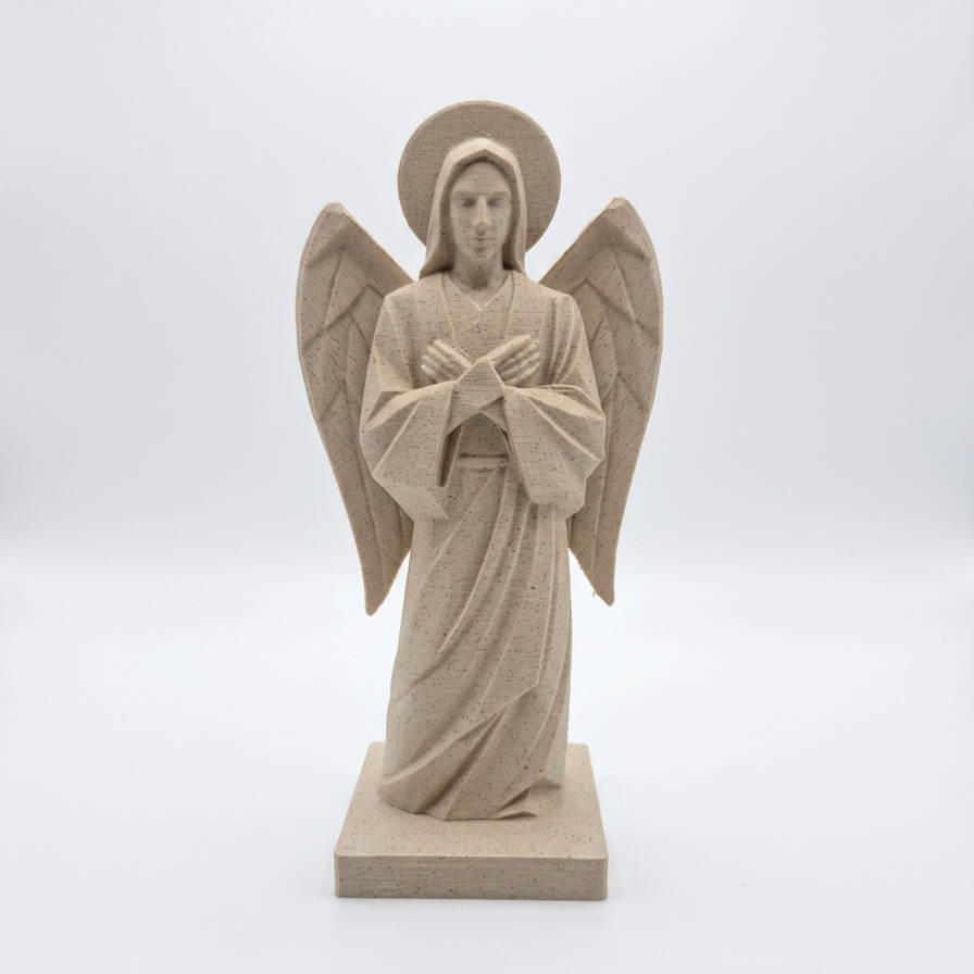 Estatueta de Anjo Sagrado
