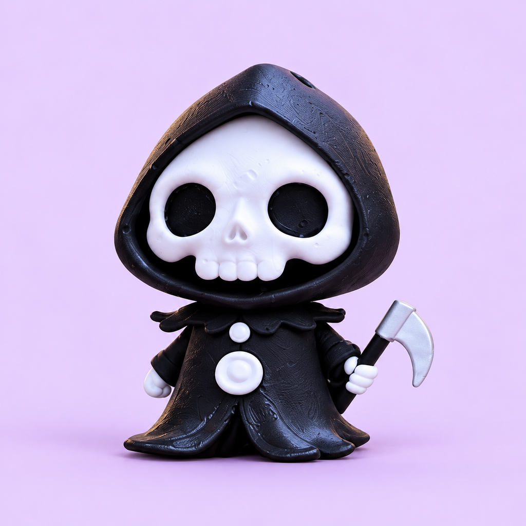 Chaveiros de Halloween 3D