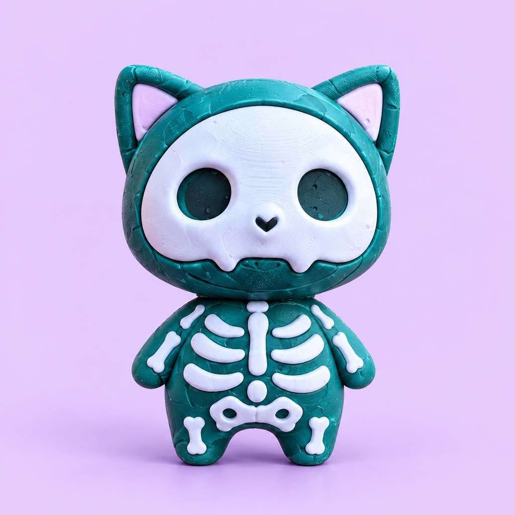 Chaveiros de Halloween 3D
