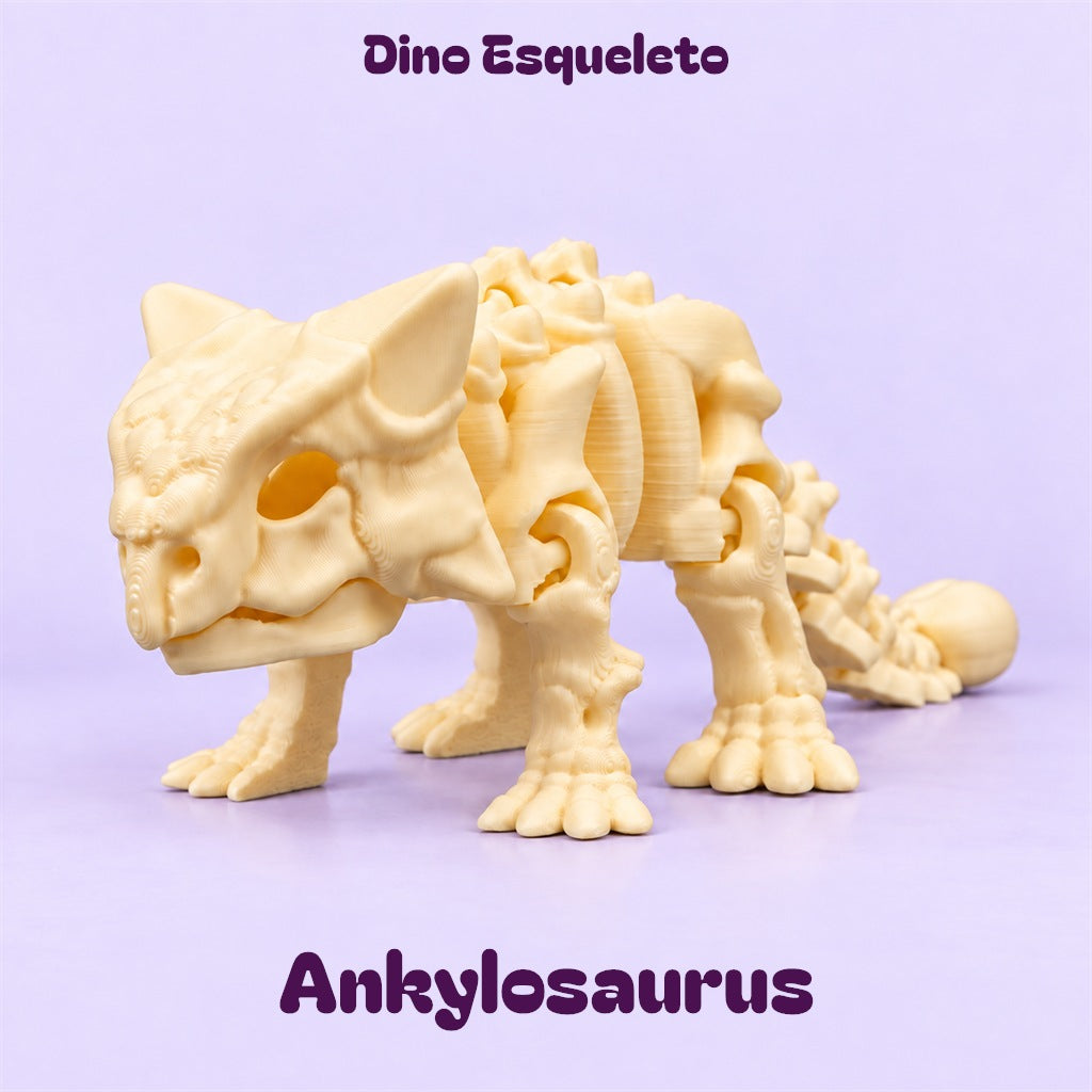 Dino Esqueleto Ankylosaurus