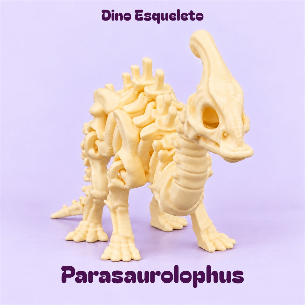 Dino Esqueleto Parasaurolophus