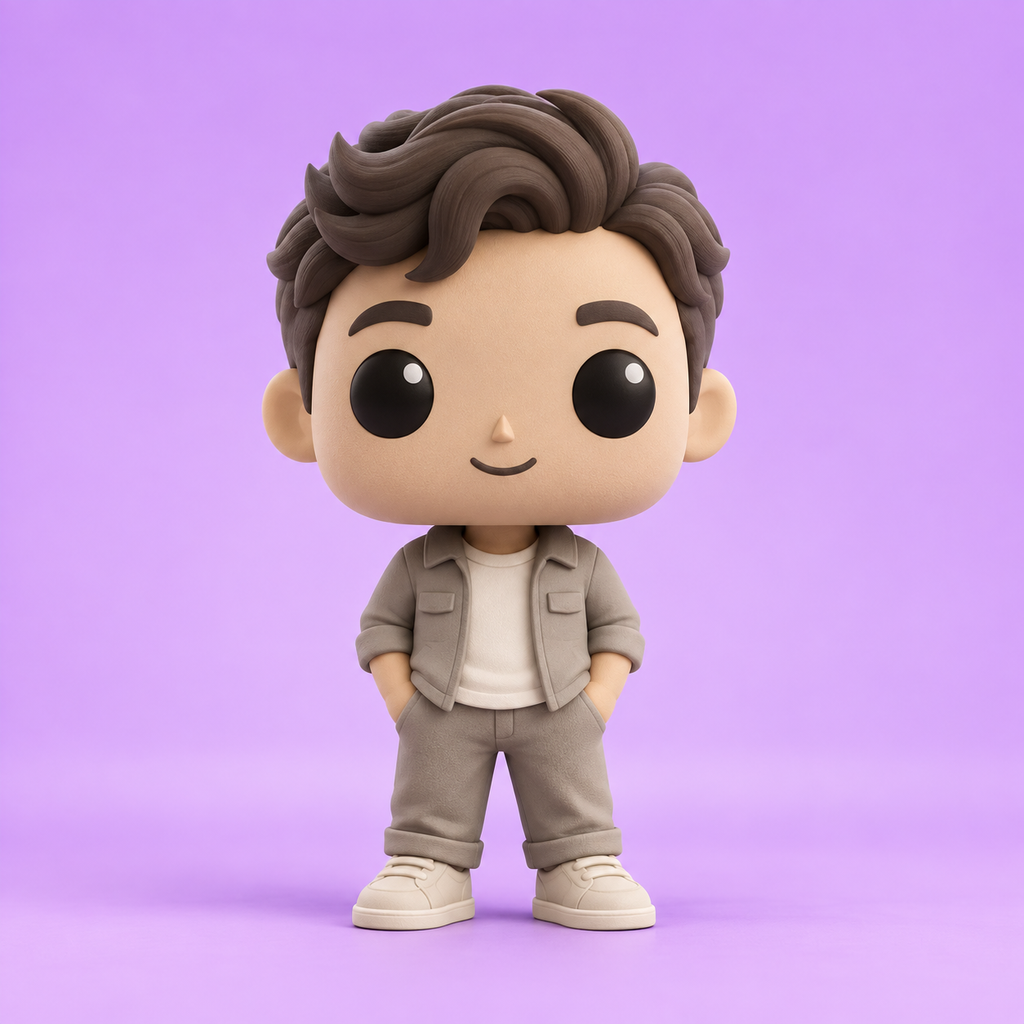 Boneco Colecionável Personalizado Estilo Pop