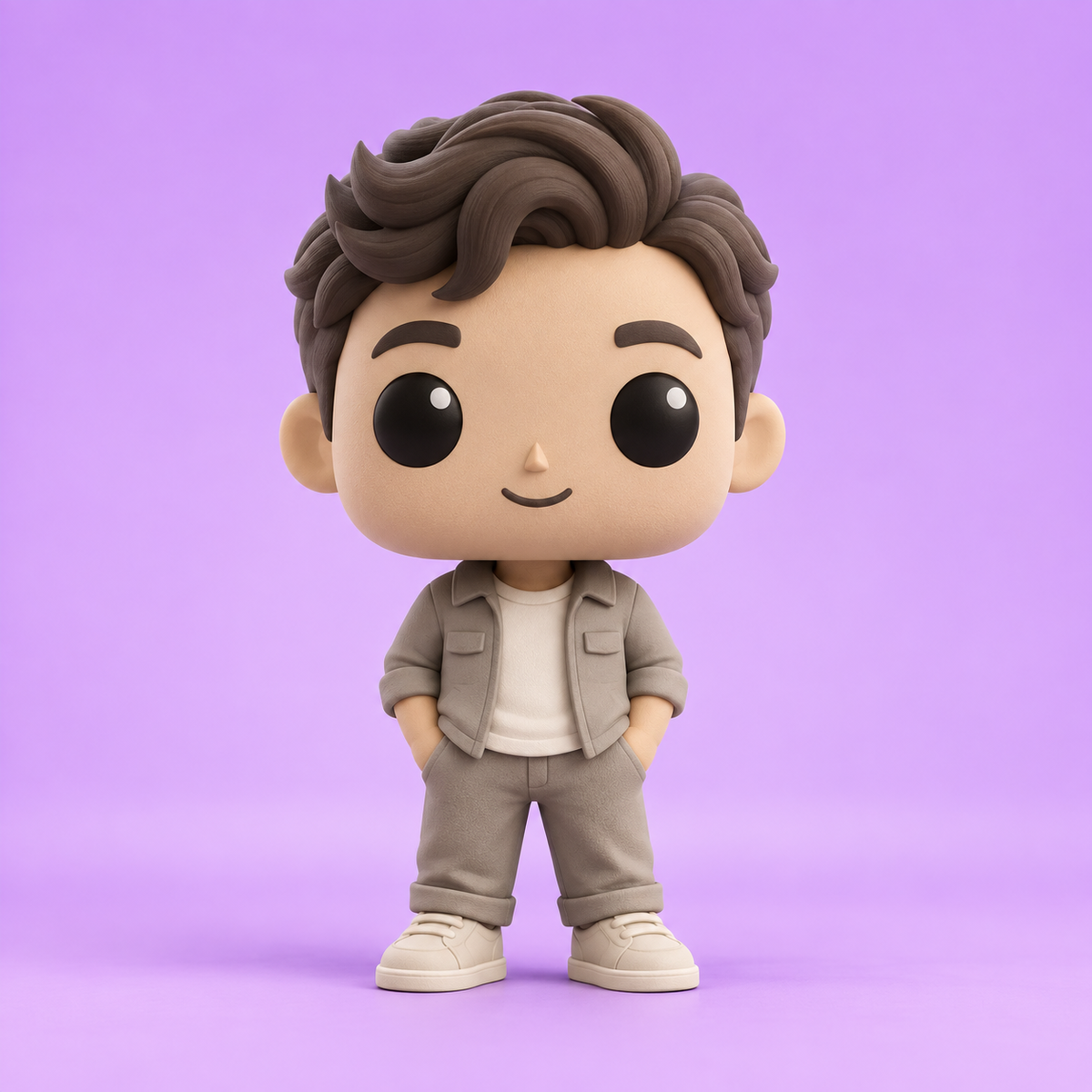 Boneco Colecionável Personalizado Estilo Pop